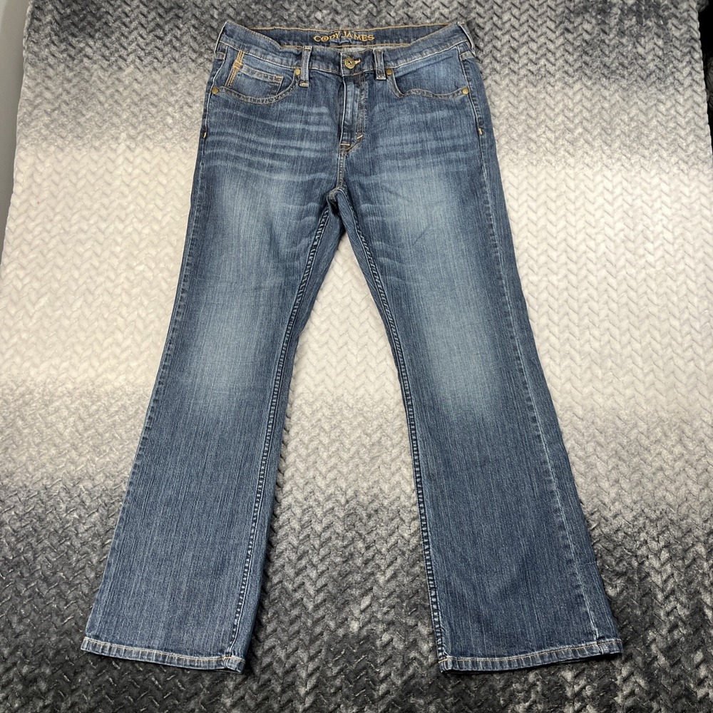 Cody James Jeans Mens 36x32 Bootcut Western Medium Wash  RN138823